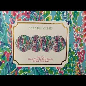 Lilly Pulitzer Dining - Lilly Pulitzer Appetizer Plate Set Lilly Pulitzer Dining - Lilly Pulitzer Appetizer Plate Set